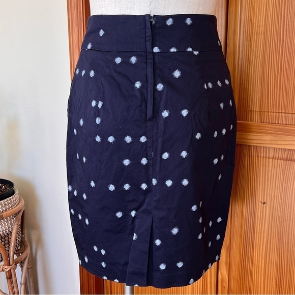 H&M 8 Polka Dot Black White Pencil Skirt Office - Picture 4 of 7